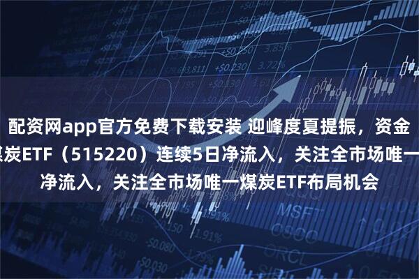 配资网app官方免费下载安装 迎峰度夏提振，资金抢筹煤炭板块，煤炭ETF（515220）连续5日净流入，关注全市场唯一煤炭ETF布局机会