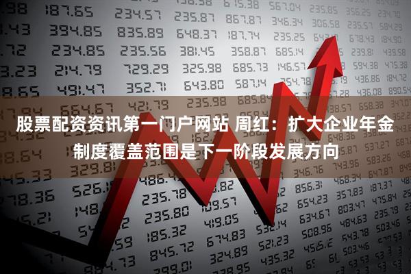 股票配资资讯第一门户网站 周红：扩大企业年金制度覆盖范围是下一阶段发展方向
