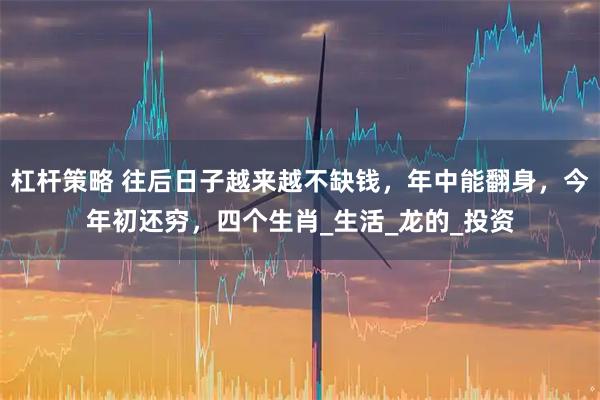 杠杆策略 往后日子越来越不缺钱，年中能翻身，今年初还穷，四个生肖_生活_龙的_投资